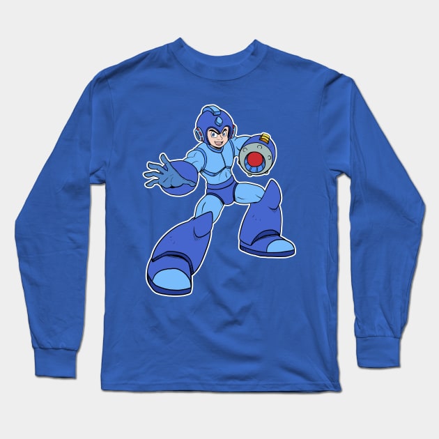 SUPER FIGHTING ROBOT Long Sleeve T-Shirt by IanDimas